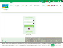 Tablet Screenshot of alberguellanes.com